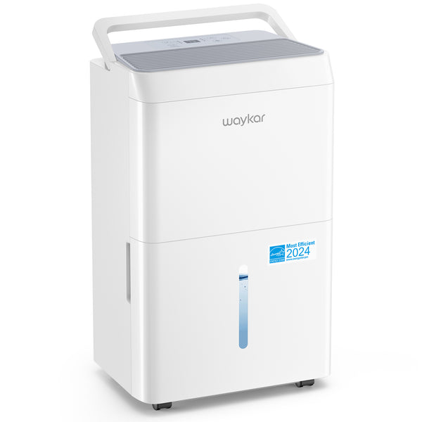 150-Pint Dehumidifier: Energy Star Most Efficient for Large Rooms up to 7,000 Sq. Ft. for Home, Basement, Commercial, Industrial, with Drain Hose & Tank