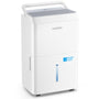 150-Pint Dehumidifier: Energy Star Most Efficient for Large Rooms up to 7,000 Sq. Ft. for Home, Basement, Commercial, Industrial, with Drain Hose & Tank