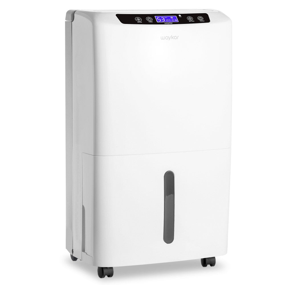 2000 Sq. Ft Dehumidifier for Home and Basements, 0.6 Gal Water Tank Included