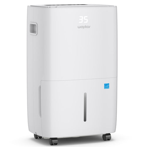 130-Pint Commercial and Industrial Dehumidifier: For spaces up to 6,500 Sq. Ft with 2.04 Gal Water Tank