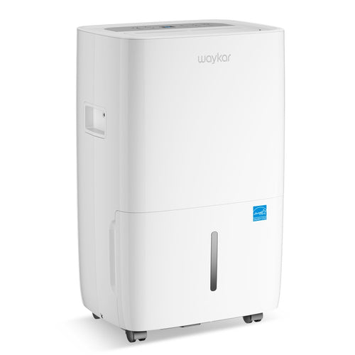 120-Pint Dehumidifier: For spaces up to 6,000 Sq. Ft with Drain Hose and 1.14 Gallons Water Tank